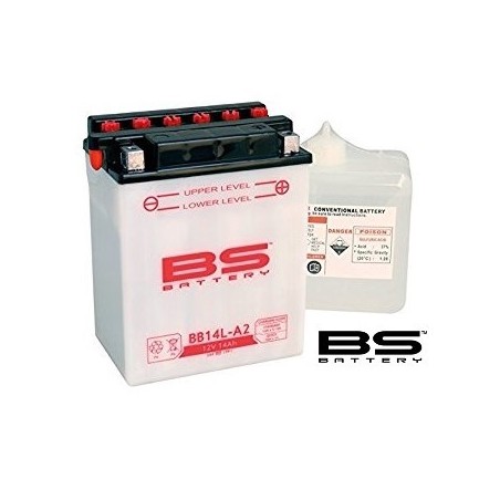 Batterie BS BB14L-A2 12v 14 ampères a acide